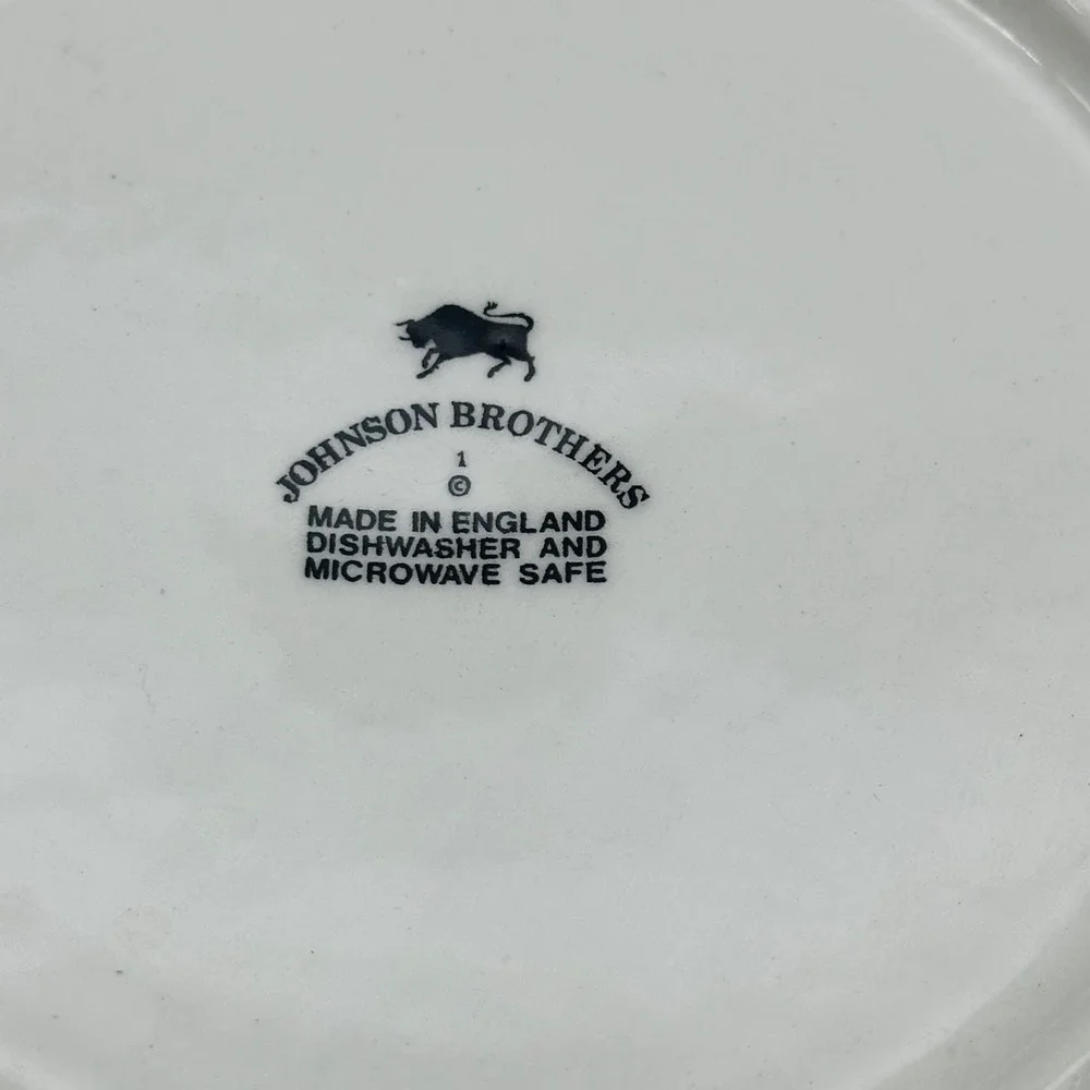 Johnson Brothers England Octagon Plates 7.5